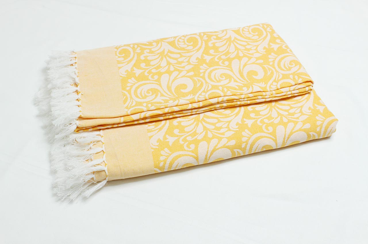 Petals Jacquard Throws (60*90 Inches) 1 Pc